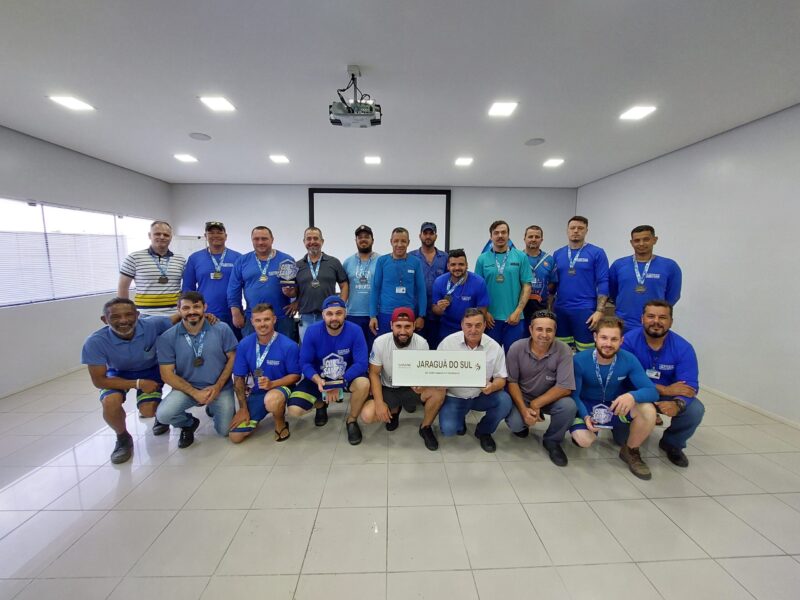 Servidores do Samae participaram da 35ª Copa Samae em Rio Negrinho