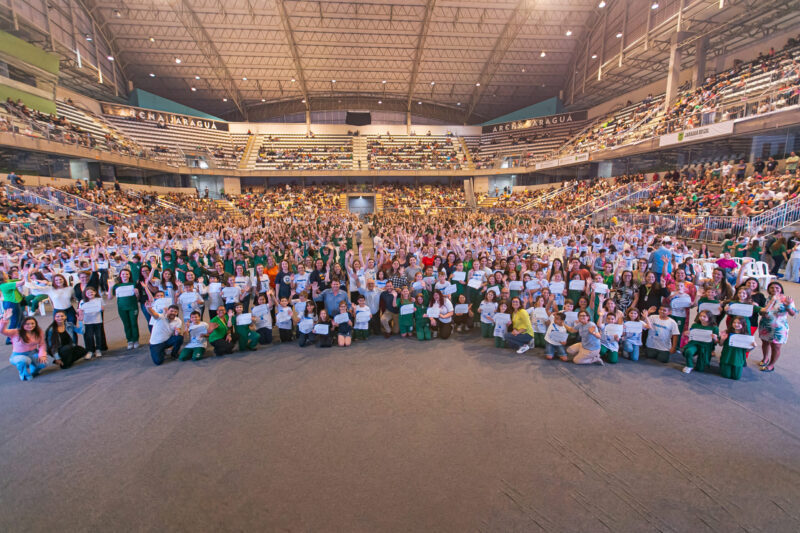 Formatura dos alunos do Proeva aconteceu na Arena Jaraguá