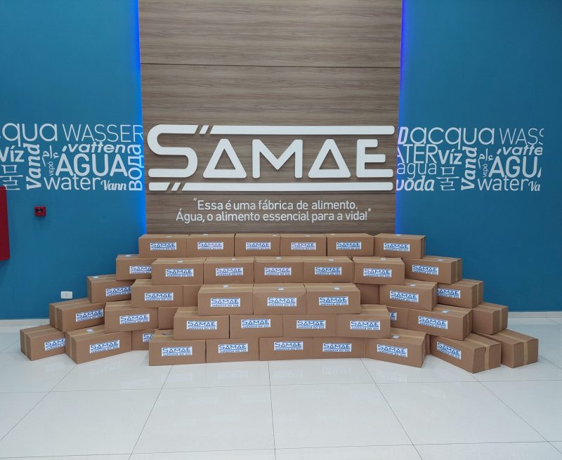 Samae enviará copos de água para a população afetada pelas enchentes no Rio Grande do Sul
