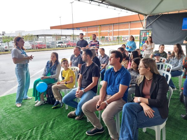 Samae participou do evento Domingo no Parque WEG