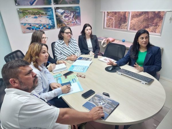 Samae recebeu gestores da Emasa de Balneário Camboriú