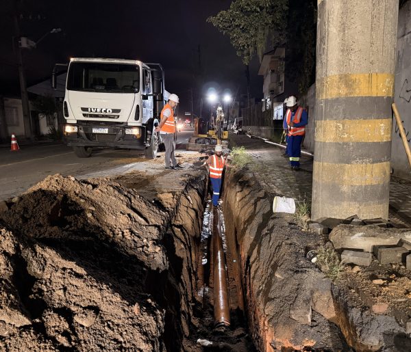 Samae executa obra na Rua Presidente Epitácio Pessoa