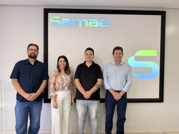 Samae recebe representantes de Balneário Piçarras para apresentar o programa HidrataJaraguá