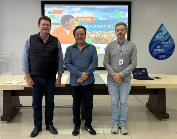 Samae e Sebrae discutem parceria para o projeto Pró-Catadores