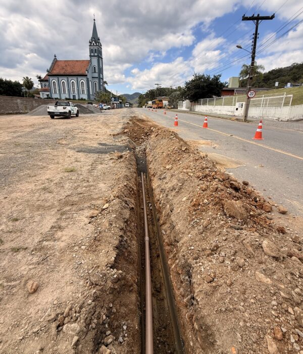 Samae prossegue com obra de implantação de rede de água na comunidade Santo Estêvão